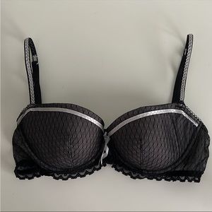 Elle Macpherson Intimates Black Padded Bra 34C